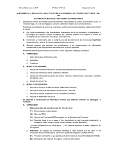 Martes 12 de mayo de 2009 DIARIO OFICIAL M