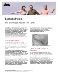 Leptospirosis - Aon México