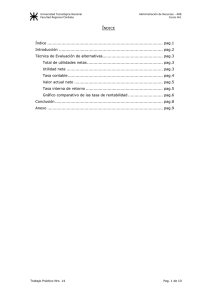 Tasa de rentabilidad y tasa interna de retorno - jbc-utn-frc