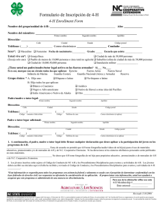 Mecklenburg Enrollment Forms - NC 4