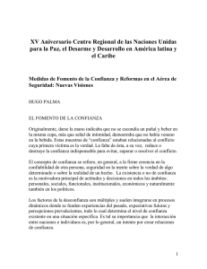 XV Aniversario Centro Regional de las Naciones Unidas