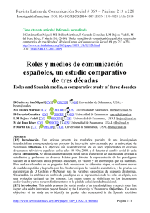 Revista Latina de Comunicación Social # 069 – Páginas 213 a 228