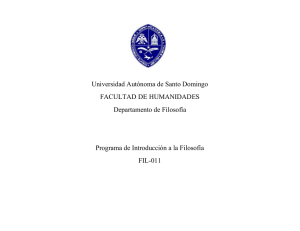 Universidad Aut&oacute;noma de Santo Domingo FACULTAD DE