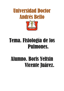 Universidad Doctor Andrés Bello  Tema. Fisiología de los