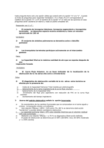 Cada pregunta tiene solo una opción válida que estará entre la