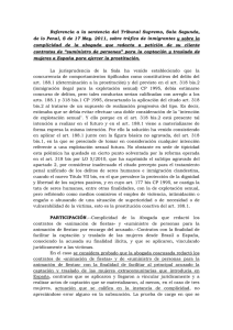 Referencia a la sentencia del Tribunal Supremo, Sala Segunda, de