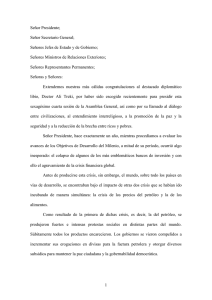Declaracion de SE Dr Leonel Fernandez Reyna ante la 64va