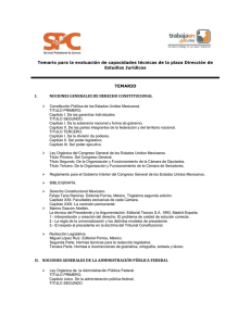 ii. nociones generales de la administración pública federal