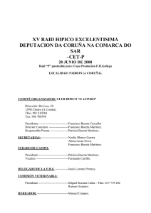 xv raid hipico excelentisima deputacion da coruña na comarca do sar