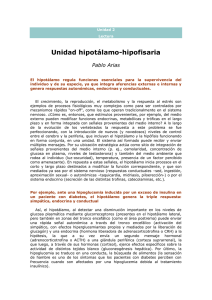 Unidad hipotálamo-hipofisaria Pablo Arias