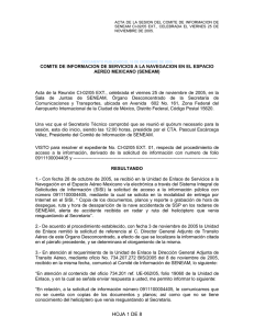 ACTA  DE  LA  SESION  DEL ... SENEAM  CI-02/05  EXT.,  CELEBRADA  EL ...