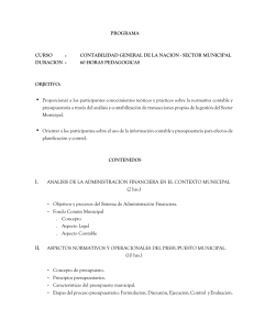 SANTIAGO, - Sistema Nacional de Indicadores Municipales