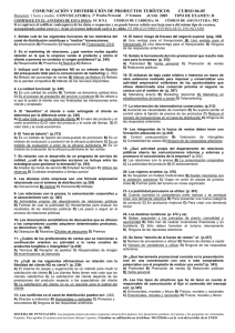 COMUNICACIÓN Y DISTRIBUCIÓN DE PRODUCTOS TURÍSTICOS     ...  2005        TIPO DE... 302
