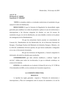 Montevideo, 10 de mayo de 2010 Acta Nº 22 Resolución Nº 103/010