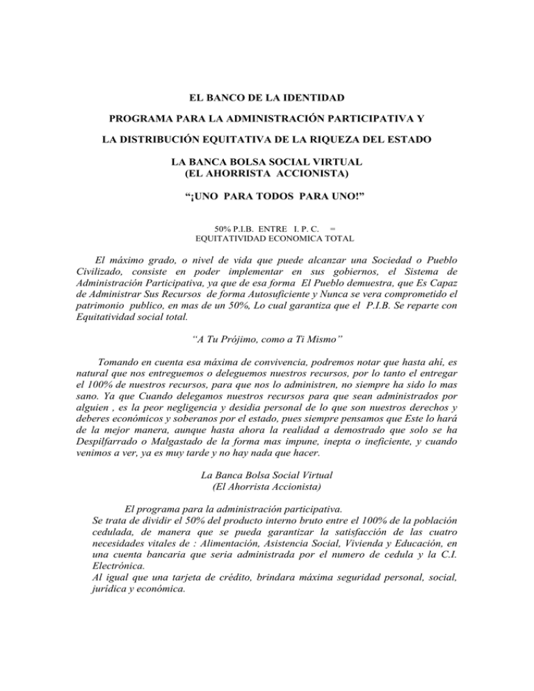 El Banco de la identidad texto 07