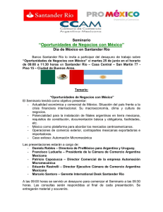 Oportunidades de Negocios con México