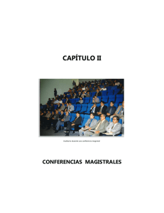 CONFERENCIAS MAGISTRALES