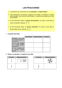 LAS FRACCIONES