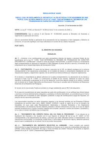resolucion m.h. nº 820/2002