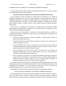 Reforma: Manual de Contabilidad Gubernamental. DOF 30-12-2013