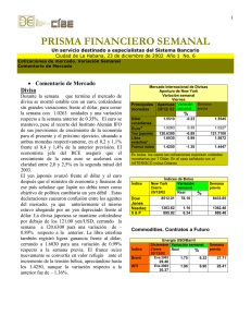 PRISMA FINANCIERO SEMANAL