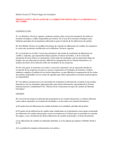 Boletín Técnico Nº 58 del Colegio de Contadores