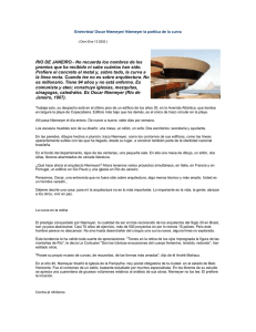 Entrevista/ Oscar Niemeyer/ Niemeyer la poética de la curva
