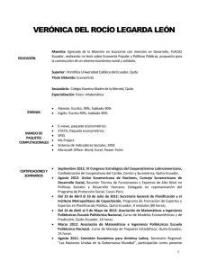 CV_VerÃ³nica-Legarda.. - Ministerio de Inclusión Económica y Social