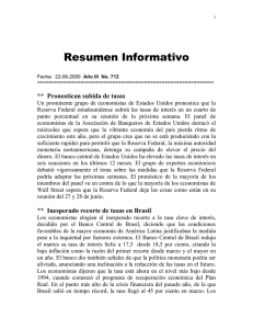 1 Resumen Informativo Fecha: 22-06