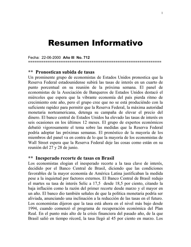 1 Resumen Informativo Fecha 2206