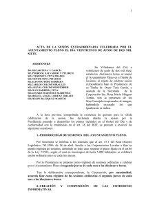 De conformidad con lo establecido en el art