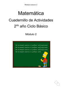 Matemática Cuadernillo de Actividades 2 año Ciclo Básico
