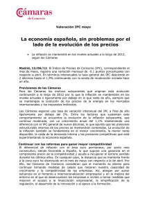 se consolida la etapa expansiva de la economía española, a trav