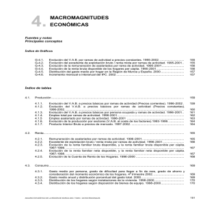 4. MACROMAGNITUDES ECONÓMICAS