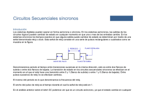 Circuitos Secuenciales síncronos