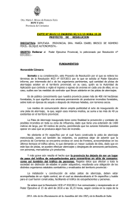 Dra. María I. Brisco de Romero Feris DIPUTADA Provincia de