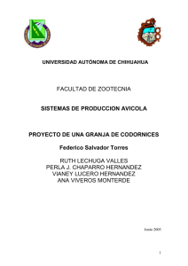 CARACTERISTICAS: - Universidad Autónoma de Chihuahua