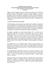 Obispos, rectores de santuarios y agentes de pastoral, convocados