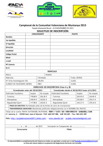 Campeonato de la Comunitat Valenciana de Montaña 2013