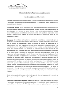 About ASARECA - Instituto de Montaña