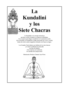 33 La Kundalini y los siete Chakras