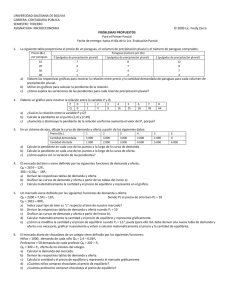 UNIVERSIDAD SALESIANA DE BOLIVIA CARRERA: CONTADURIA PÚBLICA SEMESTRE: TERCERO ASIGNATURA: MICROECONOMIA