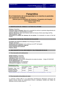 Fampridina - Sociedad Española de Farmacia Hospitalaria