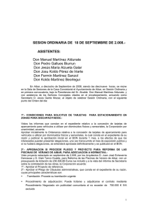 ACTA 12 18-09-08 - Ayuntamiento de Aibar
