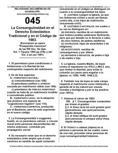 045 Consanguinidad - Ecumenicas de Guadalupe