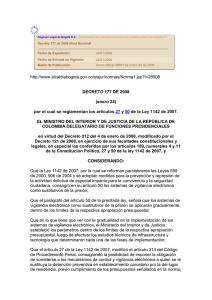 Decreto 177 del 2008-