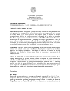 Universidad de Buenos Aires Facultad de Derecho Ciclo