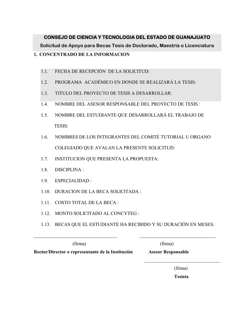 Ejemplo De Carta Compromiso Para Tesis - Modelo de Informe