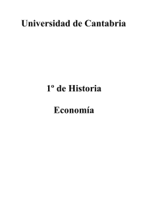 La Economía - Universidad de Cantabria