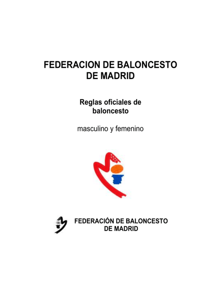 Reglas Oficiales De Juego De La FBM.